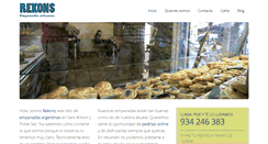 Desktop Screenshot of empanadasrekons.com