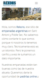 Mobile Screenshot of empanadasrekons.com